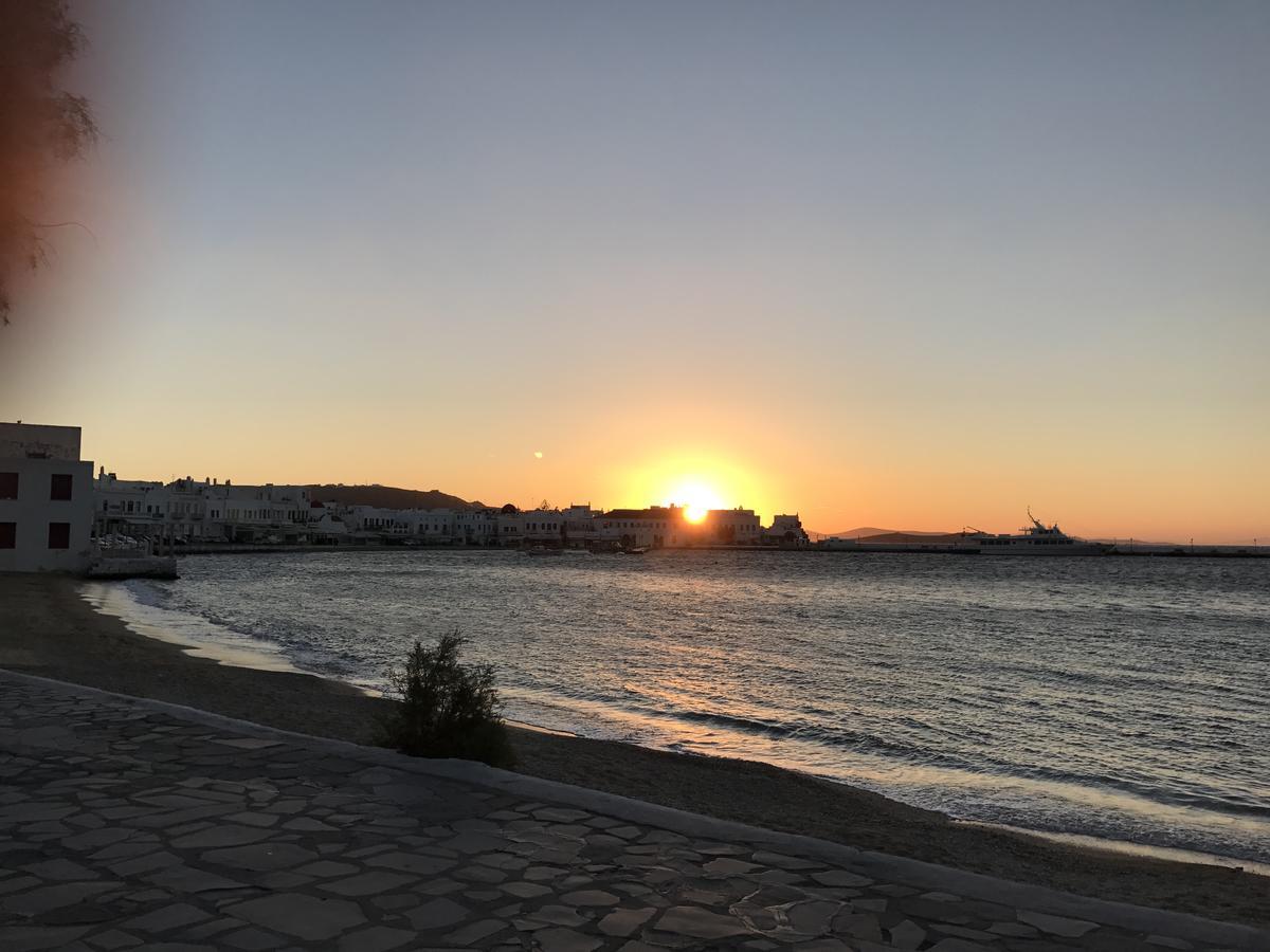 Pnoe Villa Mykonos Town Bagian luar foto