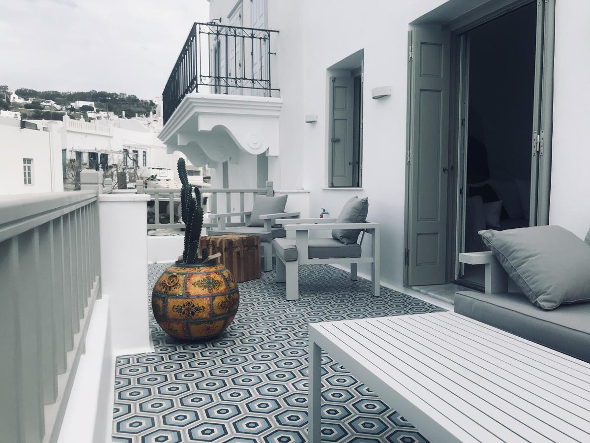 Pnoe Villa Mykonos Town Bagian luar foto