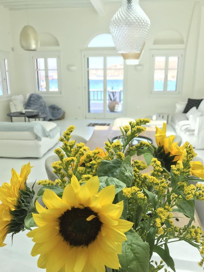 Pnoe Villa Mykonos Town Bagian luar foto
