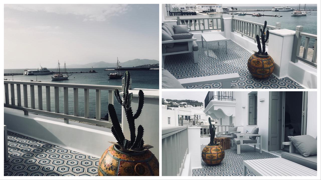 Pnoe Villa Mykonos Town Bagian luar foto