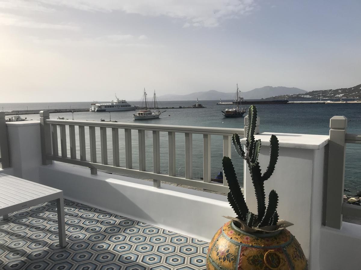 Pnoe Villa Mykonos Town Bagian luar foto