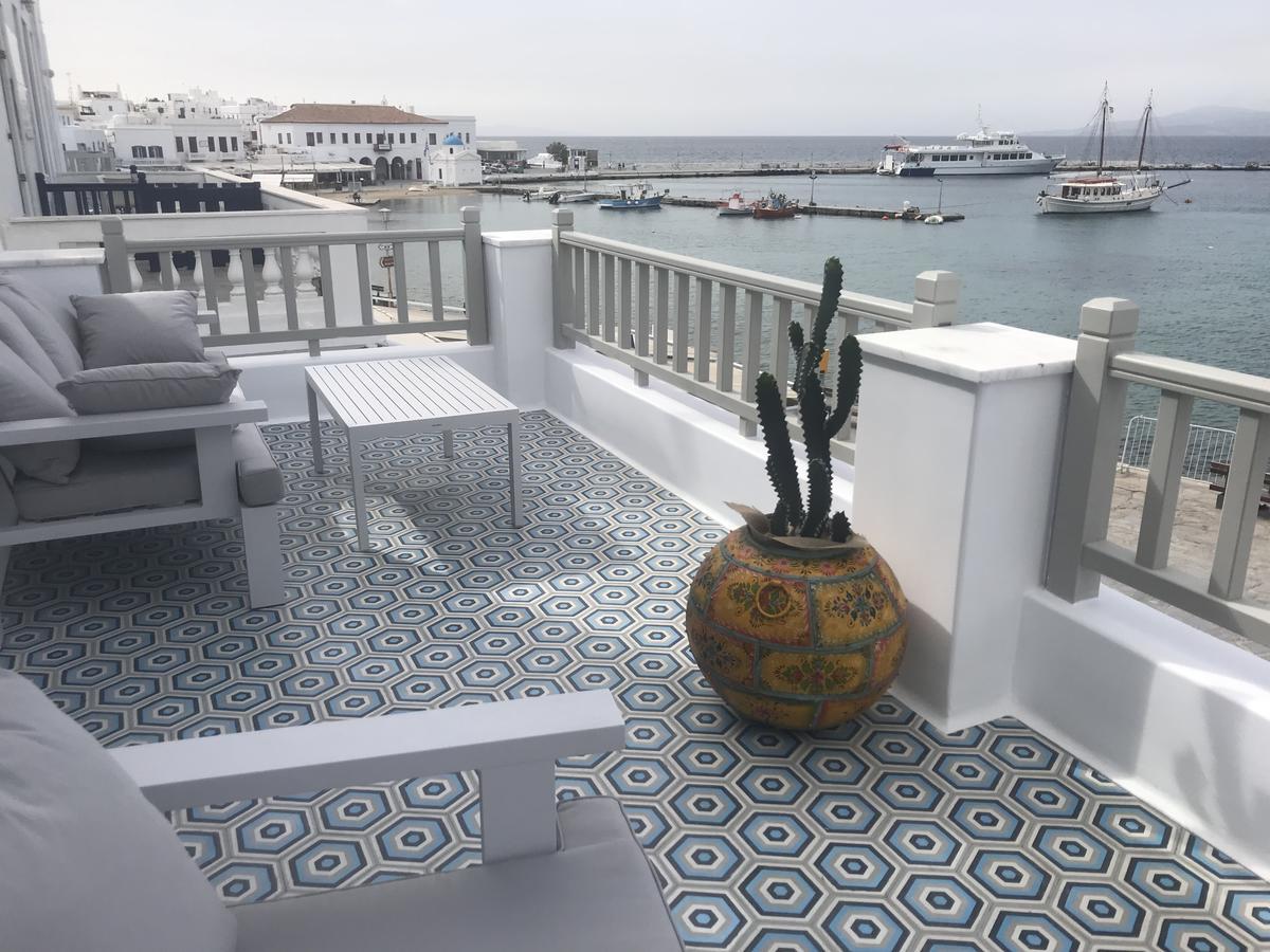 Pnoe Villa Mykonos Town Bagian luar foto