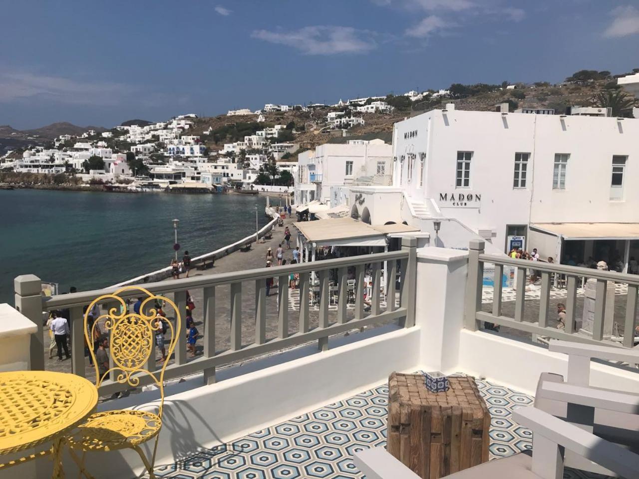 Pnoe Villa Mykonos Town Bagian luar foto