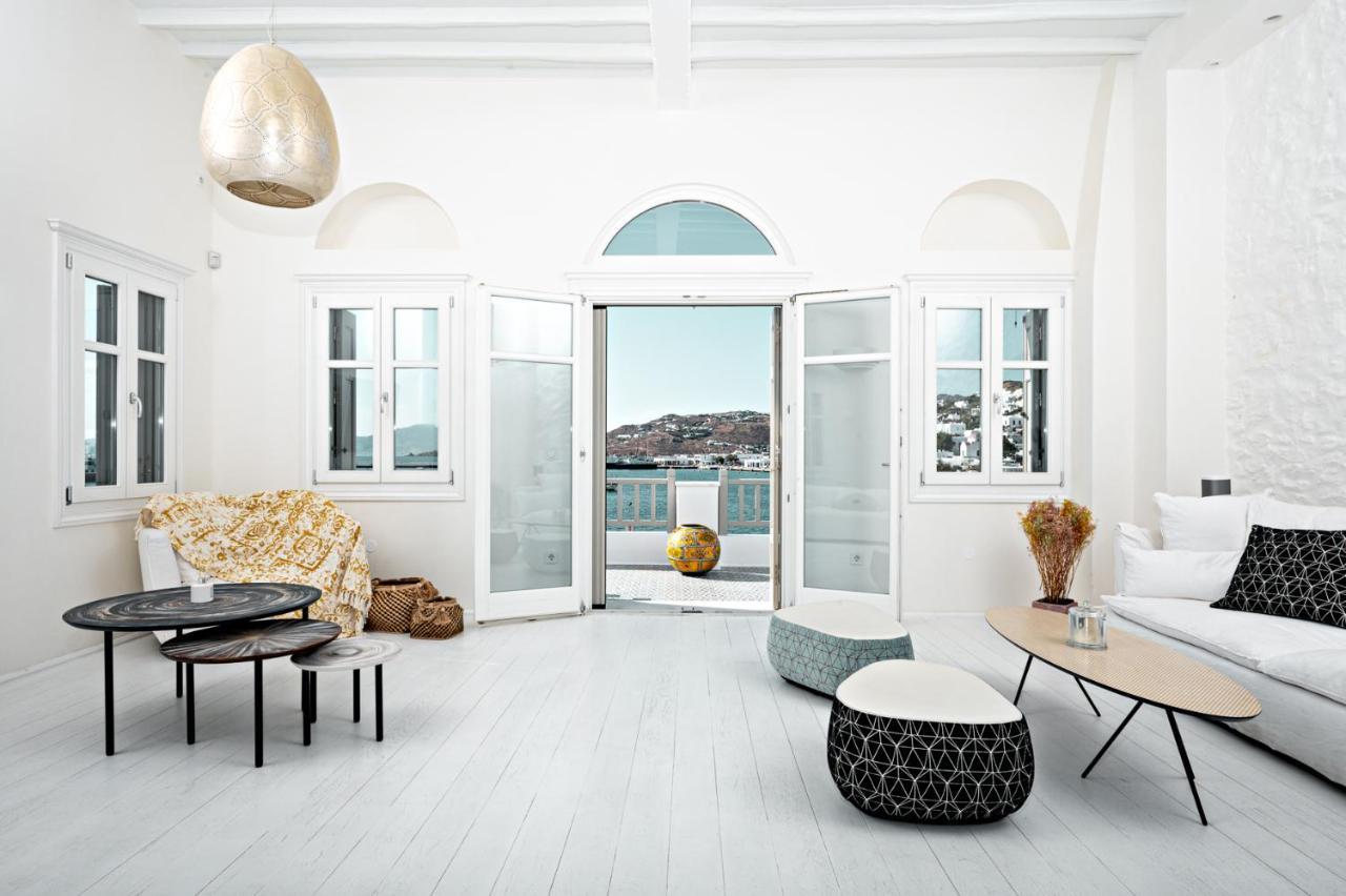 Pnoe Villa Mykonos Town Bagian luar foto