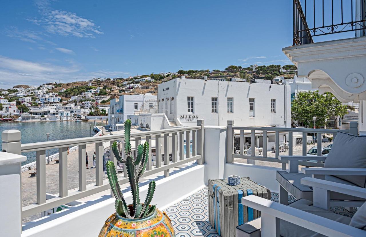 Pnoe Villa Mykonos Town Bagian luar foto